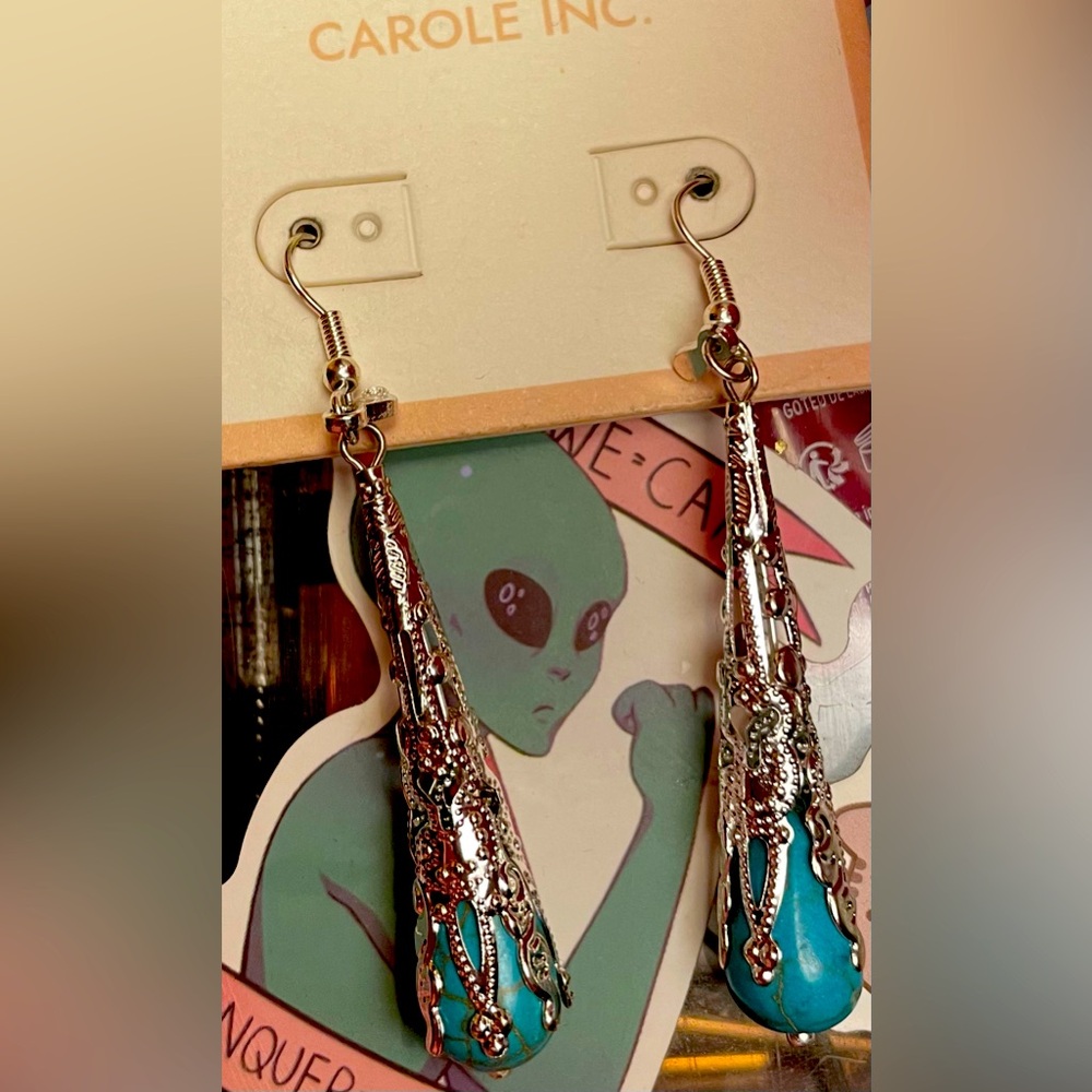 2 piece earring set(sterling silver and 18kt gold over sterling silver)